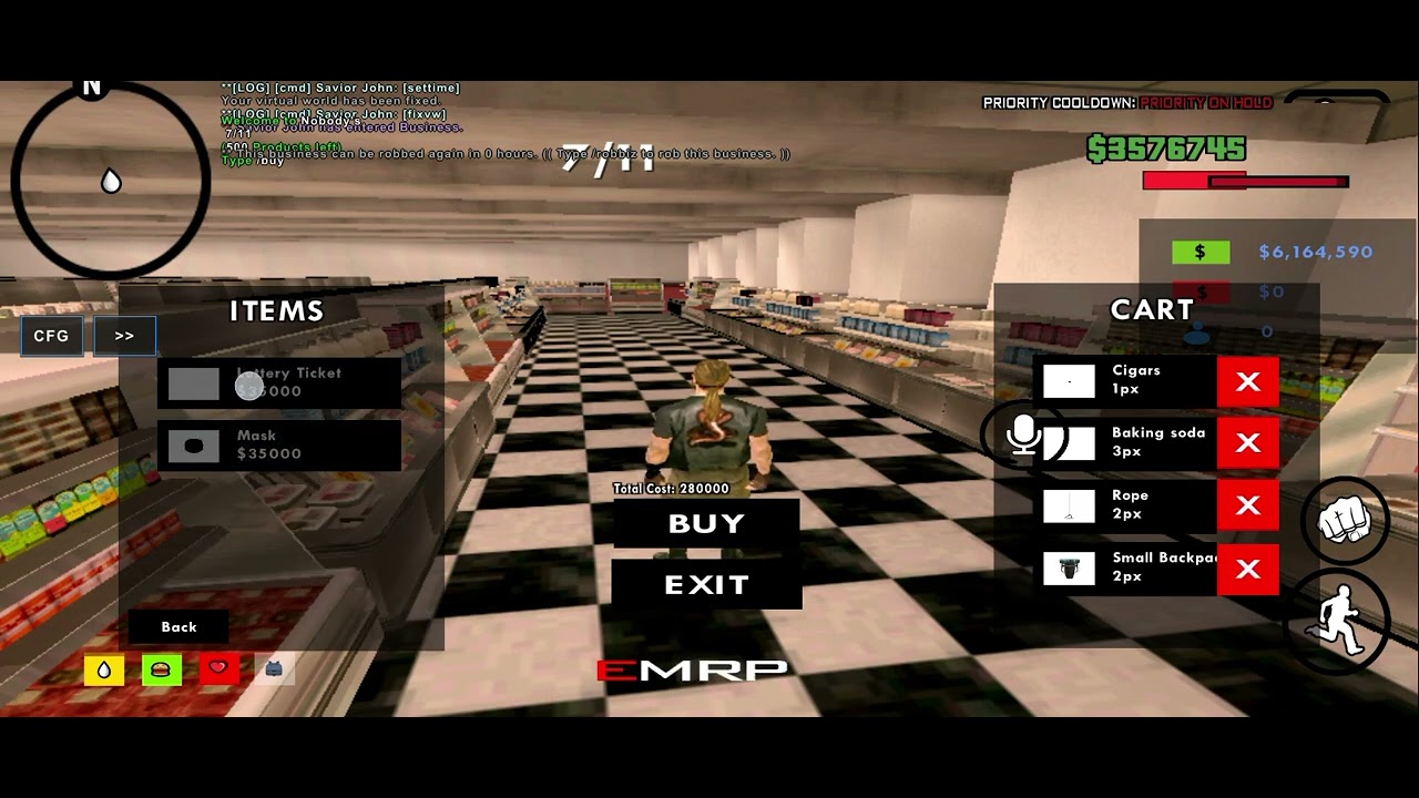 [SAMP SHOWCASE] SAMP SHOP MENU LIKE FIVEM - YouTube