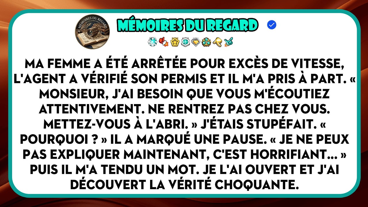 J'étais en train de finir mes rapports trimestriels quand ma femme m'a embrassé pour partir chez sa sœur, comme elle le faisait chaque semaine. Dix minutes plus tard, je regardais un jeune...