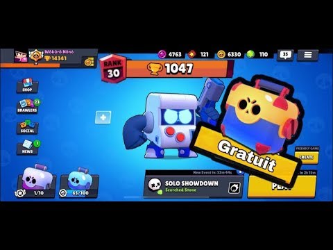 Maj Brawl Stars Nouveau Brawler Nouveau Skin Rang 35 Youtube - maj brawl star aout 2021 video