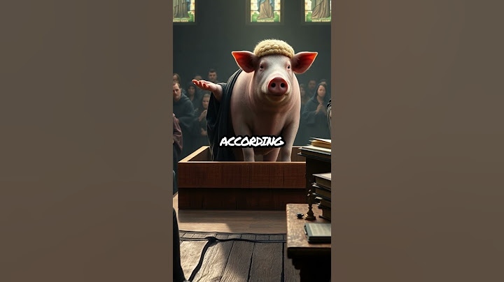 Pigs on Trial: The Bizarre History of Animal Justice!