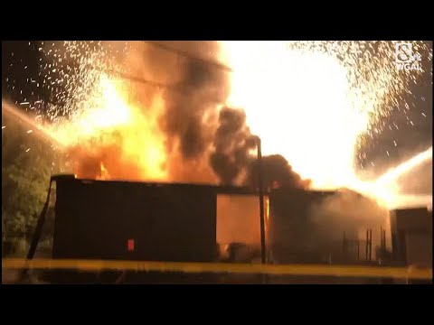 Lebanon July 4 2021 Explosion Caught On Camera 