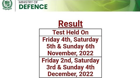 #result Ministry of Defence Result. How to find Result Ministry of Defence #MOD