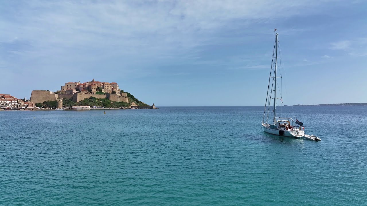 Calvi , Corsica , 4K Drone