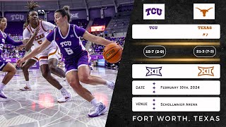 TCU vs No. 7 Texas | Big 12 | 2.10.24