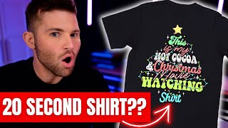 INSTANT Customized Tshirt | Direct to Film Transfer Tutorial by Mr. Crafty Pants 8,675 views 5 months ago 11 minutes, 10 seconds