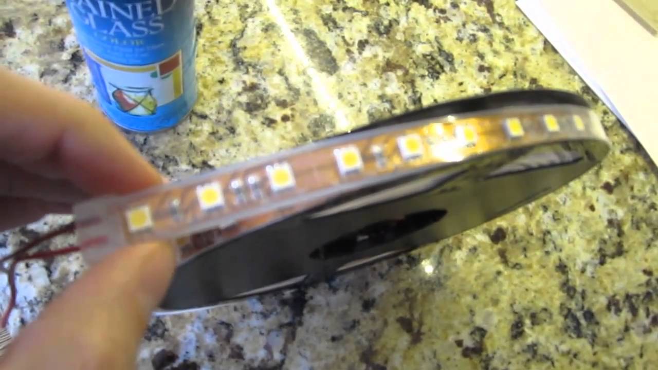5050 Waterproof Flexible Led Light Strip Review For Undercabinet