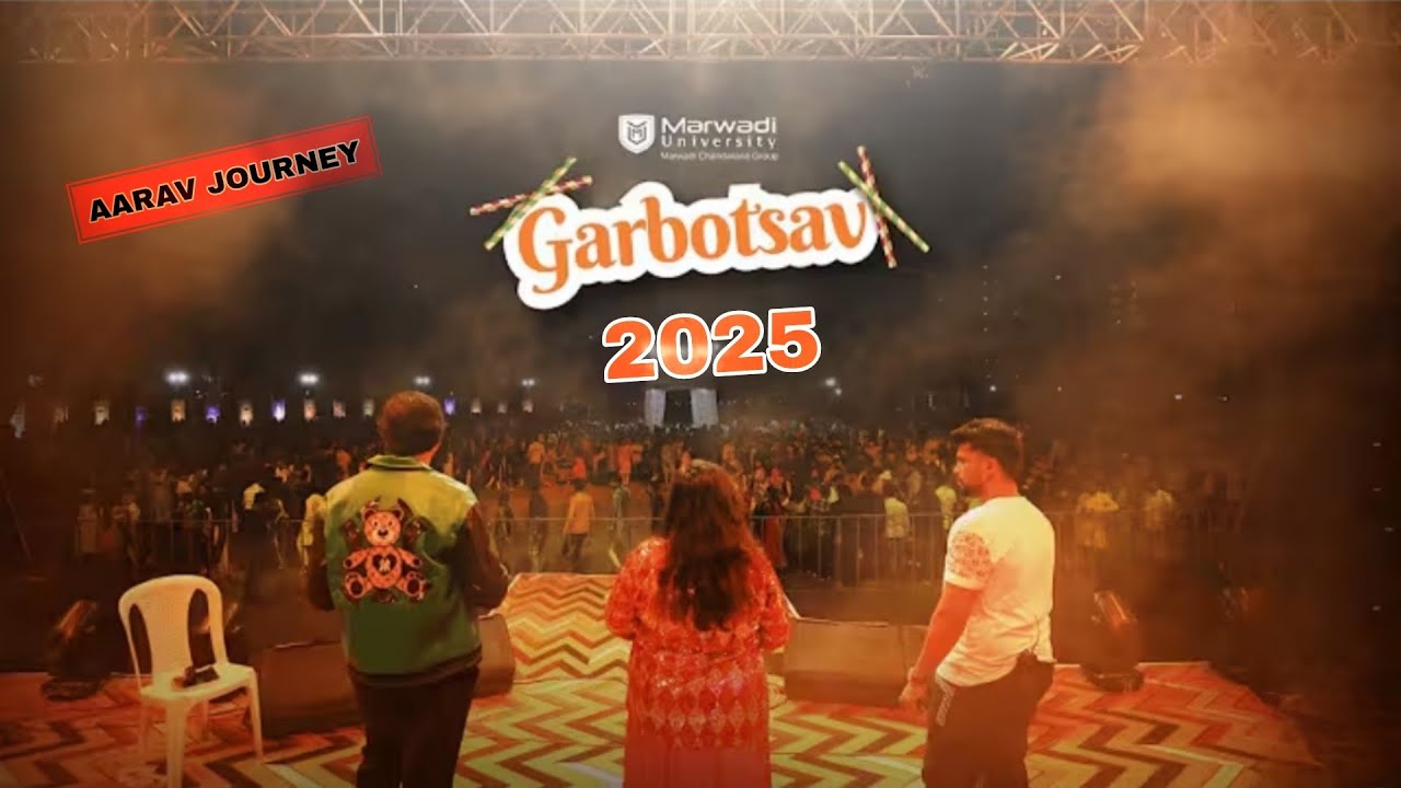 Marwadi University Garbotsav 2025 | Biggest Cultural Fest