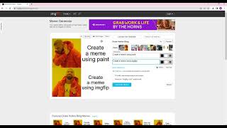 How to create a meme - Useful website Part 4 (imgflip)