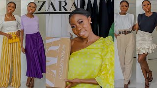 NEW IN | HUGE ZARA END OF SUMMER TRY ON HAUL | ZARA SALE FASHION HAUL + STYLING