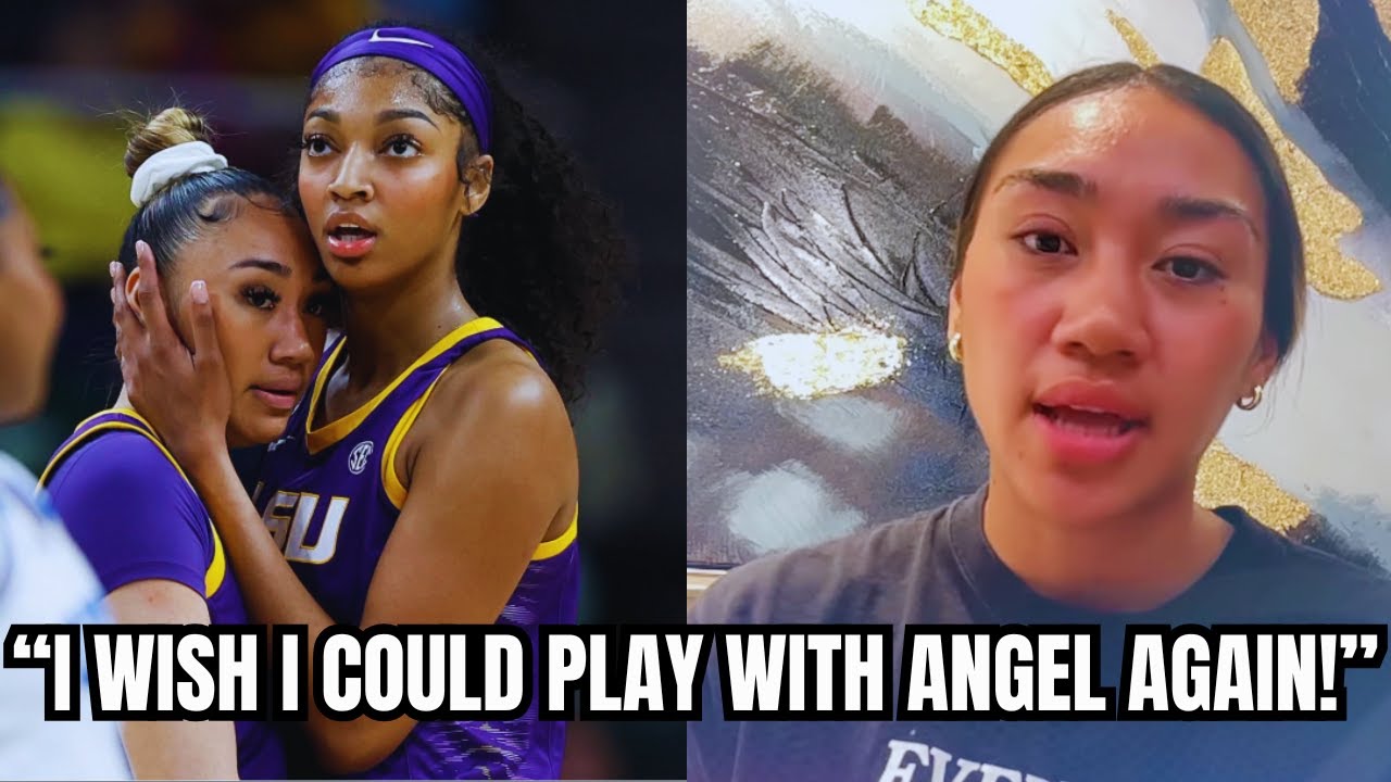 Last Tear Poa Gets HONEST About Being Angel Reese Teammate!