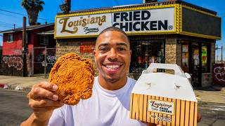 Trying Dangerous Louisiana Fried Chicken in LA! Bentley Of Los Angeles