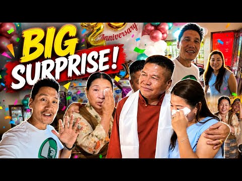 25 Year's Of Love ❤️ Big Surprise || Happy Anniversary || Tibetan YouTuber || Tibetan Vlogger 