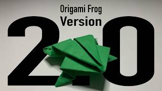The BEST Origami Frog You’ll Ever Fold (V2.0)