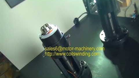 dual station 2 poles Inner stator needle winding machine WIND-WZN