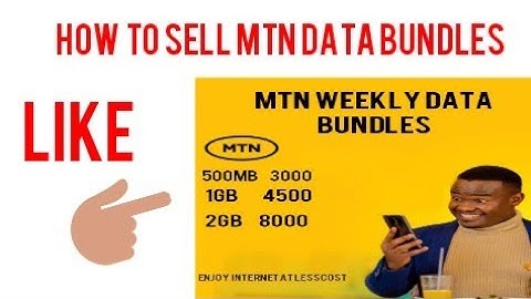 Make Money  selling MTN Data Bundles- Secret tip Revealed!