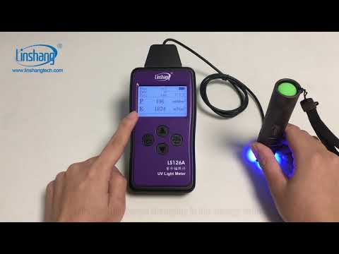 Kakadu Onderwijs Leonardoda LS126A UV Light Meter - YouTube