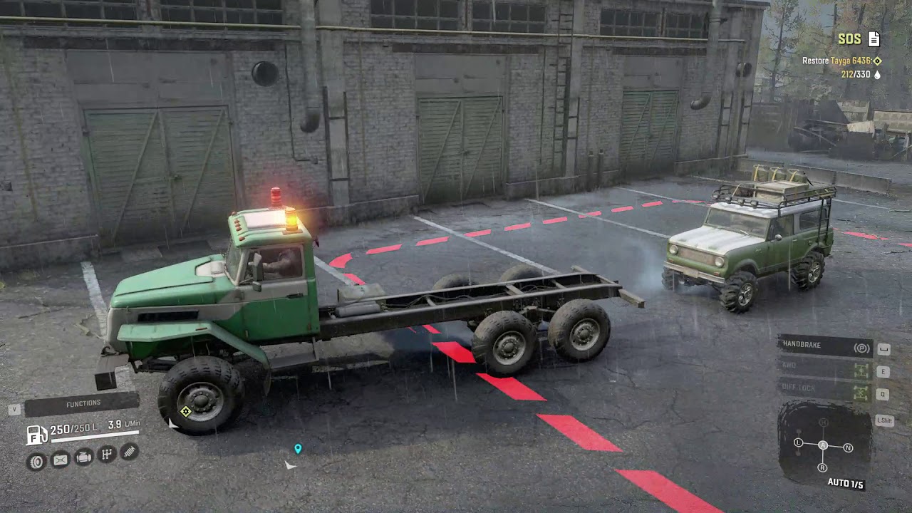 SnowRunner | Mission : SoS | Restoring Tayga 6436