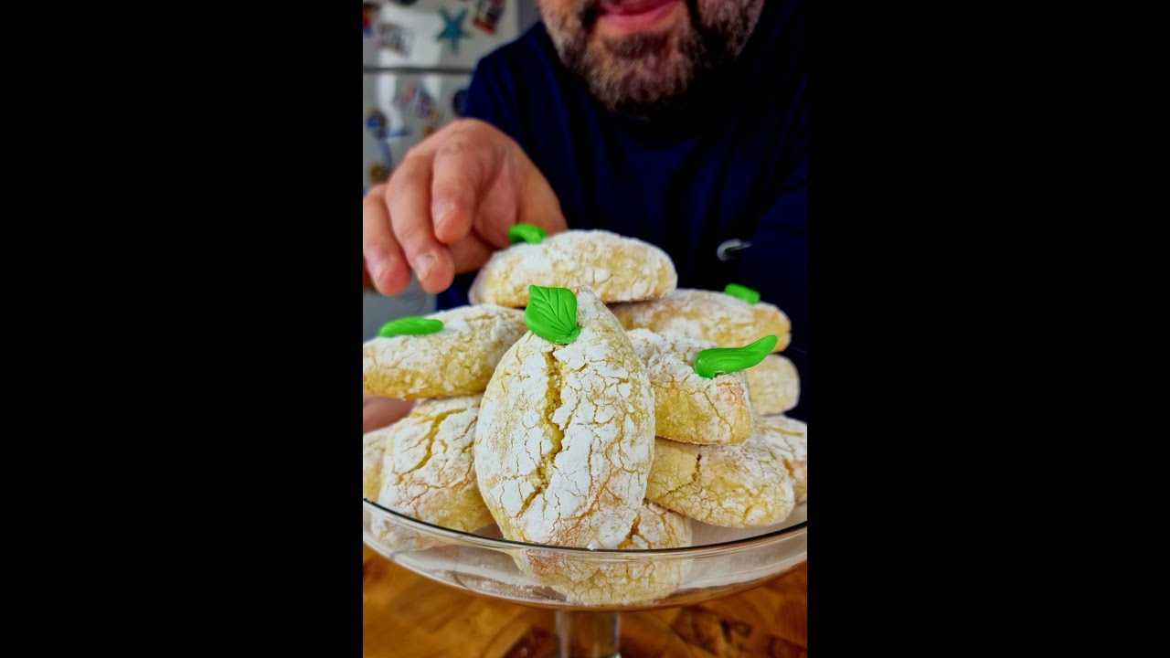 Limoncini, biscotti morbidi al #limone