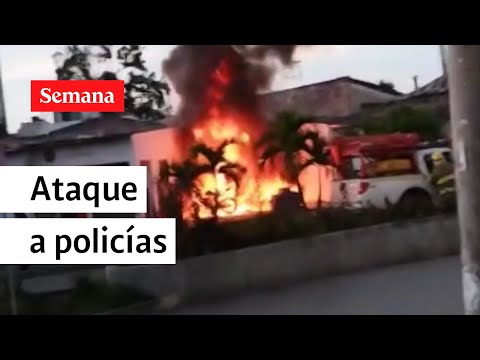 Atentado contra CAI policial en Sincelejo | Semana Noticias