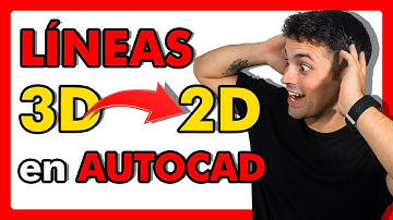 🔴 Poner Todas las LÍNEAS a COTA CERO en AUTOCAD ✅ [Z=0]