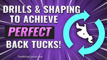 Back Tuck Drills & Shaping Ideas For Cheer & Gymnastics