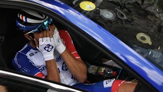 Tour de France : abandon du Français Thibaut Pinot dans la 19e étape