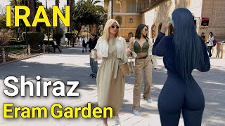 Iran  Shiraz City: Eram garden | Walking Tour | باغ ارم شیراز ایران