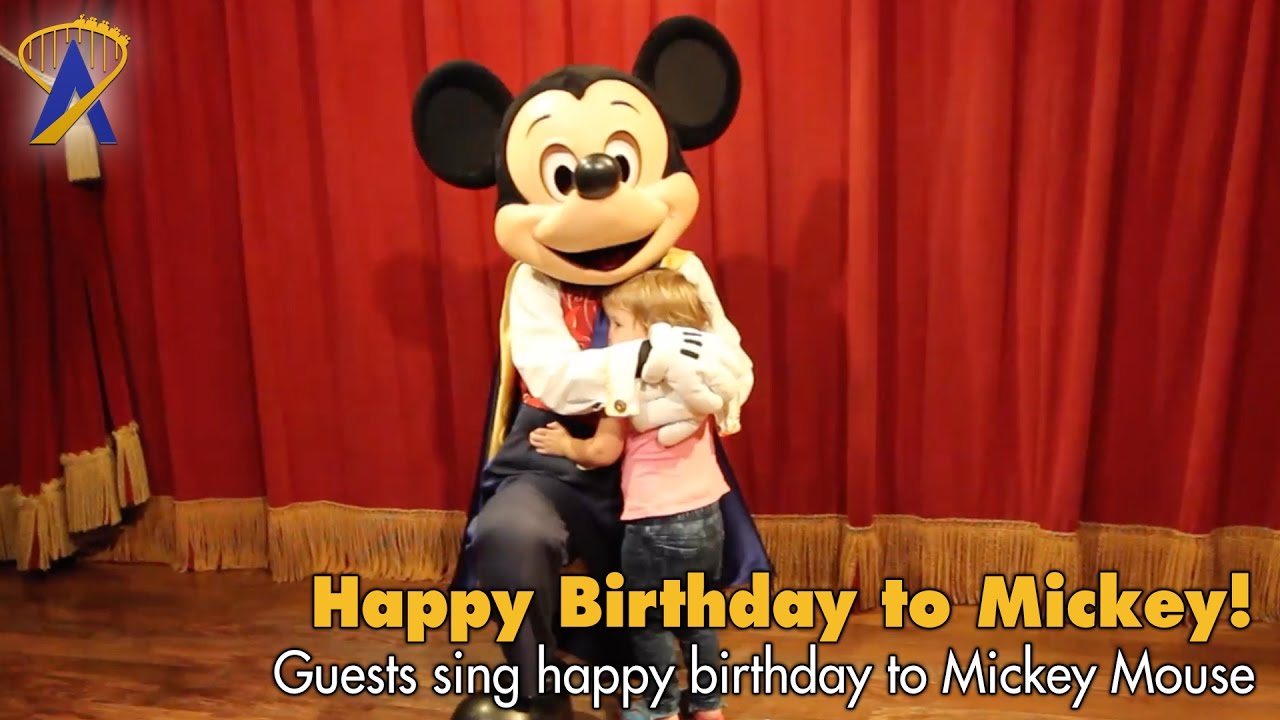 Mickey Mouse's Birthday Meet & Greet at Disney's Magic Kingdom ...