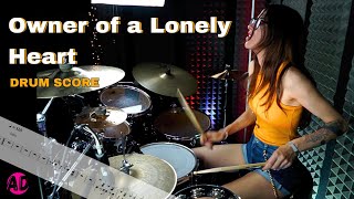 Owner of a Lonely Heart - Yes - Drum Cover (Drum Score)