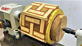 Breakthrough Ideas With Vivid Artwork Specially Machined On The Most Amazing Wood Lathe