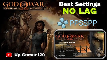 God of war chains of Olympus Ppsspp emulator best setting Lag fix all Psp Game android phone