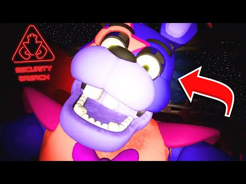 ГЛЭМРОК БОННИ В ФНАФ 9! СУМАСШЕДШИЙ МОД НА НОВОГО АНИМАТРОНИКА В FNAF: SECURITY BREACH MODS #shorts