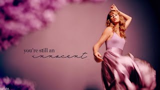 Taylor Swift - Innocent (Taylor's Version) | Lyric Video