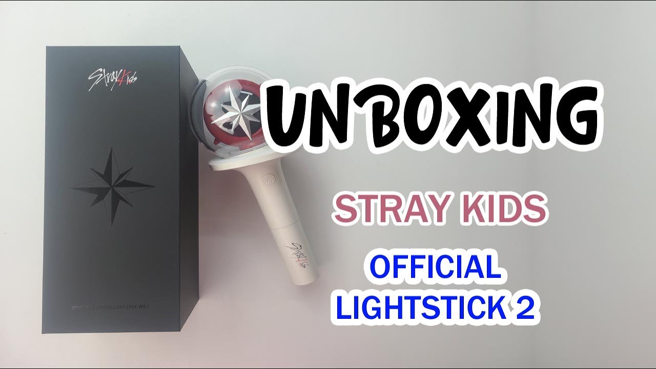 Stray Kids Official Lightstick ver2 Unboxing