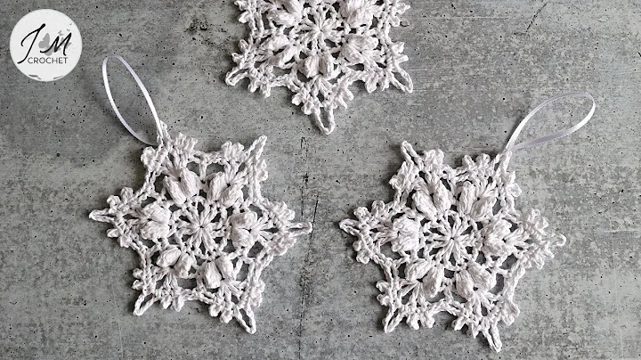 Learn to Crochet Beautiful Snowflakes