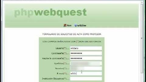 Crear un WebQuest