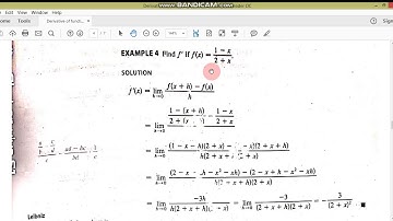 Derivative of a function 1//Calculus-I//M.Adnan Anwar