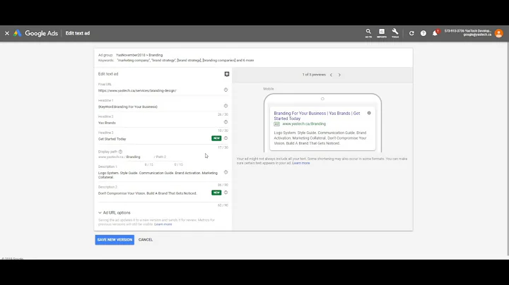 How to Set Up a Landing Page on Your Google Ads