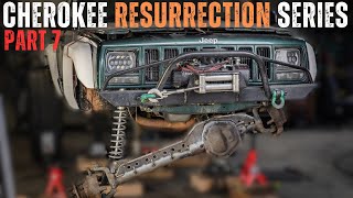 Jeep Cherokee Xj One Ton Swap  Coil Over Tower Fabrication