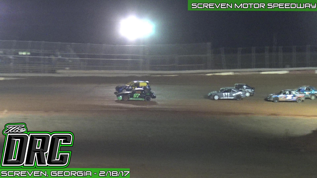 Scdra Racing Screven Motor Speedway | 2.18.17 | #WinterFreezeVII | SCDRA Renegade 4 ...