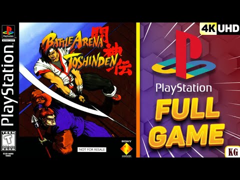 Battle Arena Toshinden [PS1] Gameplay Walkthrough FULL GAME [4K60ᶠᵖˢ UHD🔴]