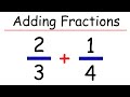 Adding Fractions with Unlike Denominators