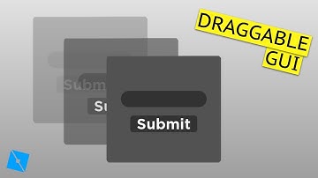 How to make a draggable GUI | Roblox Studio
