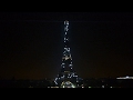 Eiffel Tower : Light Show at 1 AM