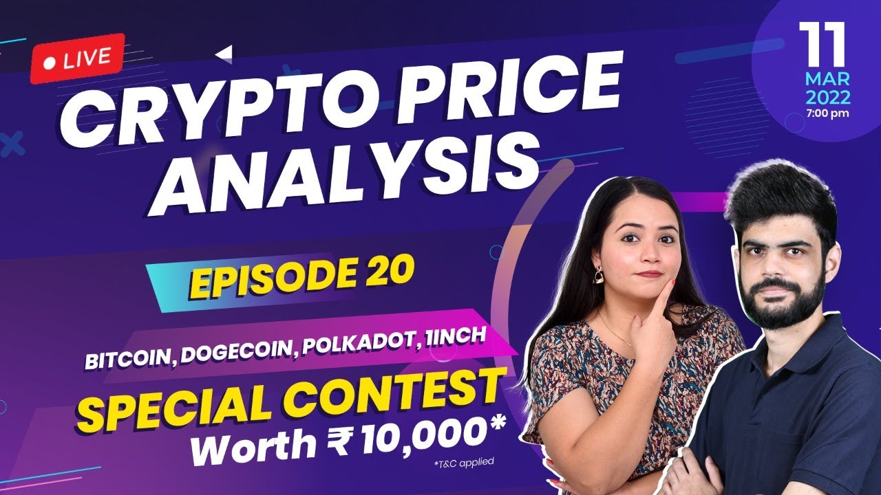 CONTEST ALERT Crypto Live Bitcoin Dogecoin Polkadot 1inch Ep 