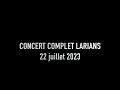 Capture de la vidéo Concert Complet Fête Des Sports Larians 2023