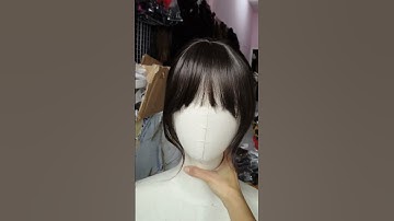 Tóc giả nguyên đầu búi cao #tocgianguyendau