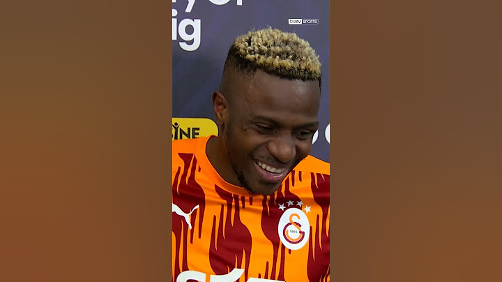 Galatasaray'da Osimhen'in Çaykur Rizespor Galibiyeti Sonrası Açıklamaları #shorts