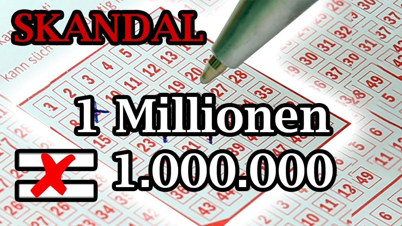 Lotto Skandal ❌ Millionenrente verlost weniger als 1.000.000€