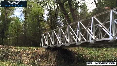 How Get a Trail Bridge into a Remote Location